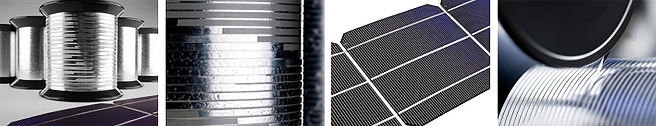 LHS Varianten, Photovoltaik-Industrie, Verbinder, Solarmodule, Zellverbinder, verbinder, verbinder elemente, zellverbinder, querverbinder, photovoltaik, stringverbinder, LHS, solarteam, pv solar, stromsammelschiene, LHS standard, LHS select, SCHLENK, LHS silvered